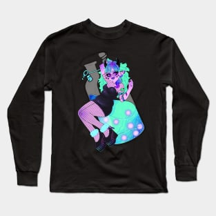 Monster Boba Girl Long Sleeve T-Shirt